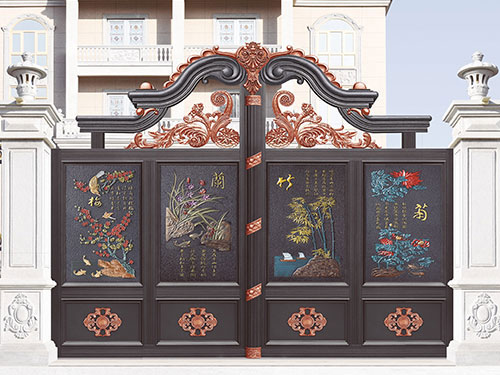 铝艺庭院大门