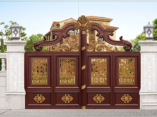 铝艺庭院大门